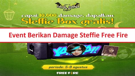 Karakter Steffie Gratis FF Di Event Berikan Damage Free Fire Esportsku