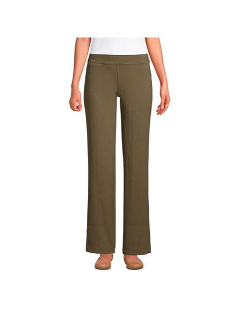 Buy Womens Lands End Starfish Straight Leg Pull On Pants Online