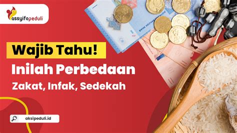 Wajib Tahu Inilah Perbedaan Zakat Infak Dan Sedekah ZIS Assyifa