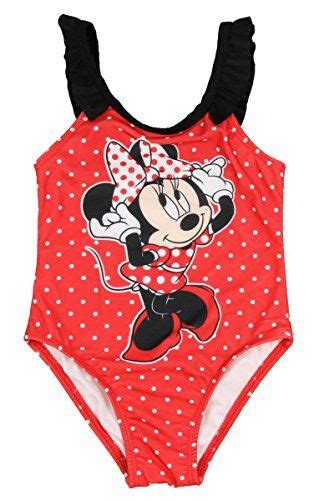 Minnie Mouse Toddler Girl 1 Piece Polka Dot Swimsuit 2t Polka Dot