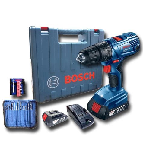 Jual Mesin Bor Baterai Cordless Drill Driver GSB180LI BOSCH GSB 180 LI