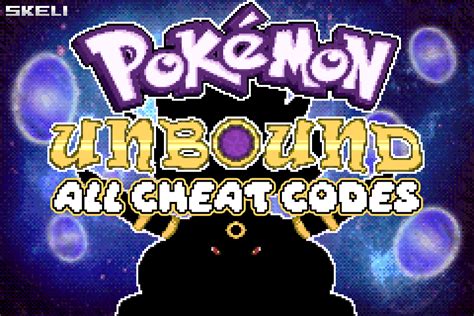 Pokemon Unbound Cheats v2 1 1 1 PokéHarbor