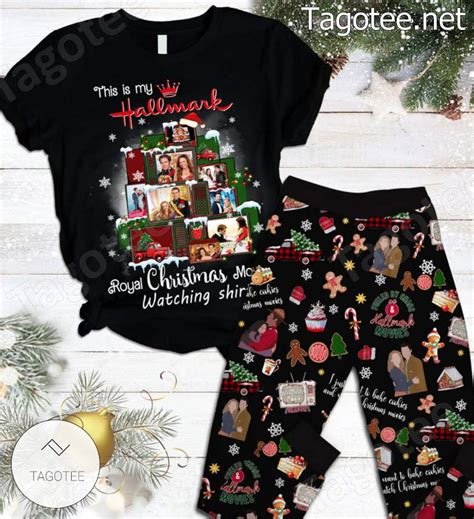 This Is My Hallmark Royal Christmas Movies Pajamas Set Tagotee