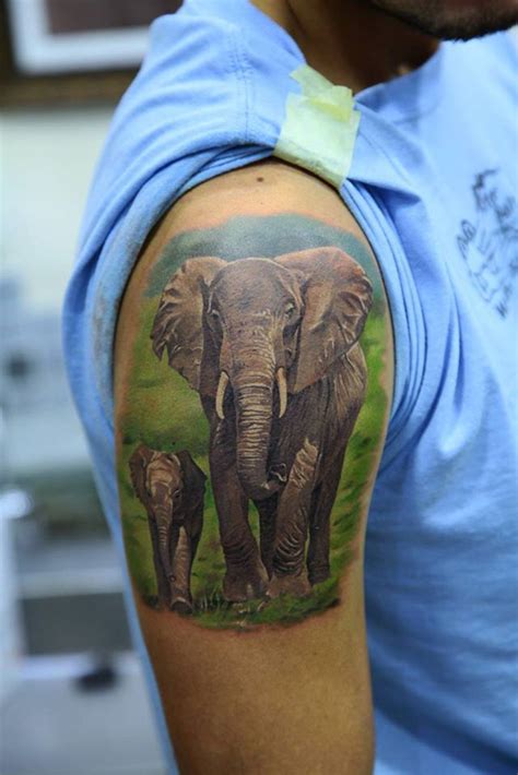 51 Cute And Impressive Elephant Tattoo Ideas