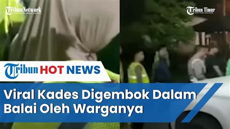 Kepala Desa Wanita Digembok Warganya Sendiri Di Dalam Balai Desa Selama