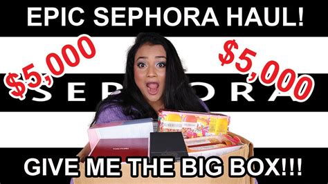 5 000 SUPER EPIC SEPHORA VIB SALE HAUL PART ONE MASSIVE SEPHORA