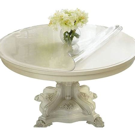 Ever Fairy Nappe De Table Ronde Transparente En Pvc Imperm Able