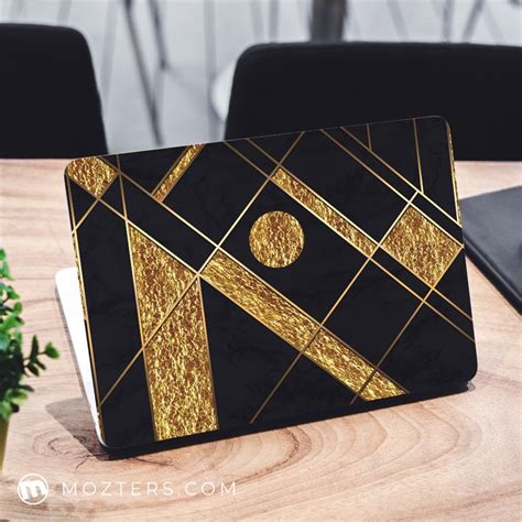 Abstract Geometric 3D Art Laptop Skins - Mozters