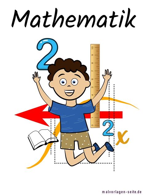 Deckblatt Mathematik Deckbl Tter Schule Ausmalbild Kostenlos