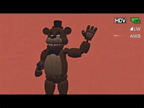 Mi Primera Vez Editando Con Modelos De Fnaf Youtube