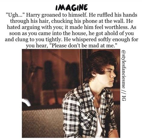 Harry Styles Imagines Argument