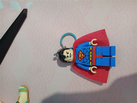 Lego Superman Keychain Hobbies And Toys Toys And Games On Carousell
