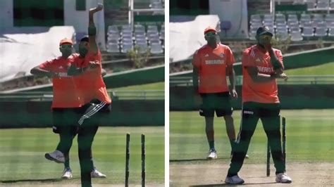 Jasprit Bumrah Nails R Ashwin S Bowling Action In Nets Ahead Of Ind Vs