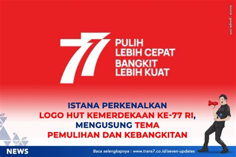 Istana Resmi Perkenalkan Logo Hut Kemerdekaan Ke Ri Flores News My