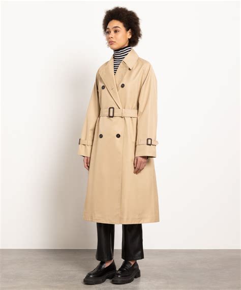 Max Mara Weekend Canasta Beige Double Breasted Trench Coat CANASTA