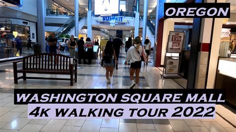 Washington Square Mall 4k Walking Tour 2022 Tigard Oregon YouTube