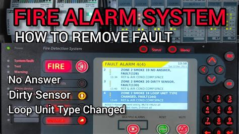 Fire Alarm System Fault Troubleshoot Consilium Fire Detection System