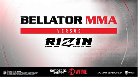 The Lineups Are Set For Massive Bellator Mma Vs Rizin And Press