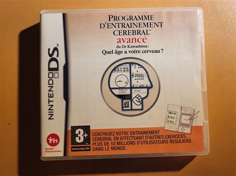 Jeu Nintendo DS Programme d entrainement cerebral Avancé Kaufen auf