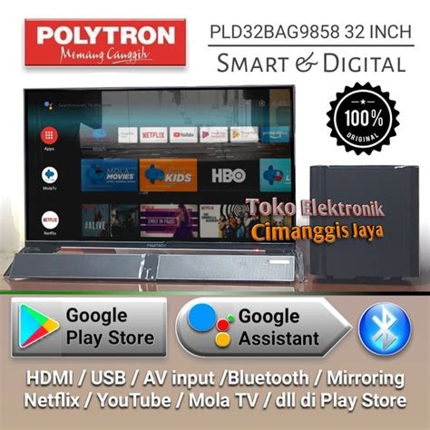 Jual Tv Led Polytron Inch Smart Di Lapak Toko Elektronik Cimanggis