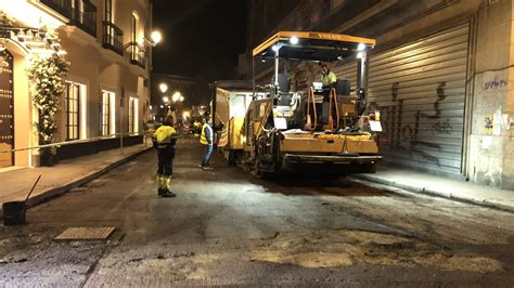 Comienzan Los Trabajos De Mejora Del Pavimento Y Reasfaltado En La