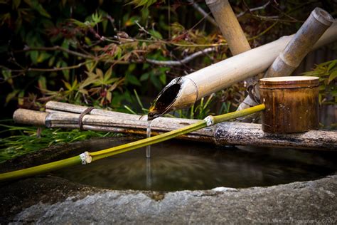 Japanese Bamboo Fountain Shishi Odoshi | Fountain Design Ideas