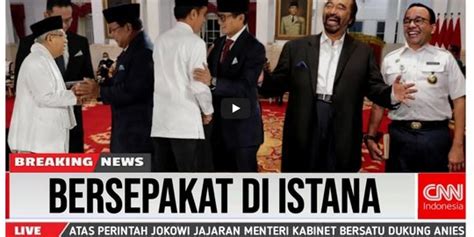 CEK FAKTA Jokowi Perintahkan Menteri Bersatu Dukung Anies Di Pilpres