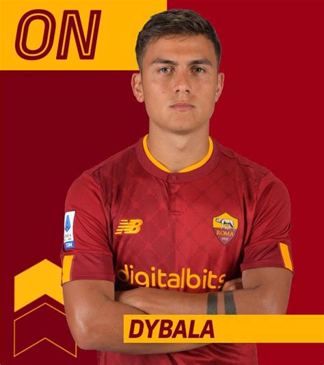 AS Roma Français on Twitter Quadruple changement Paulo Dybala