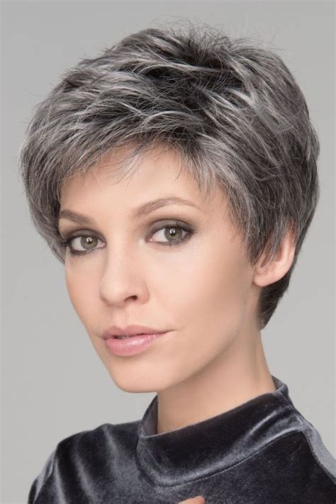 Short Hairstyles For Thick Hair Short Grey Hair Short Thin Hair