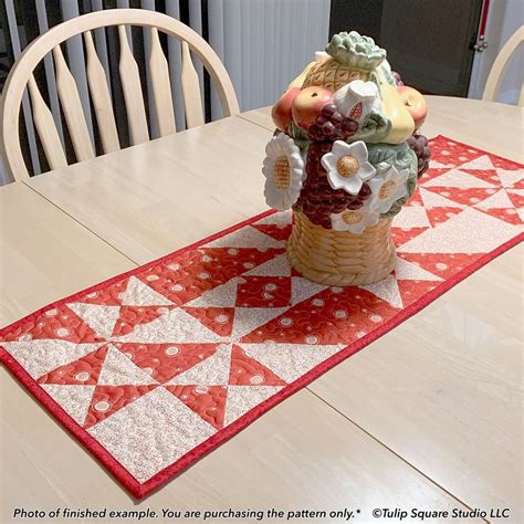 Quilted Table Topper And Runner Patterns Archives Page 3 Of 4 Tulip Square ~ Patterns For