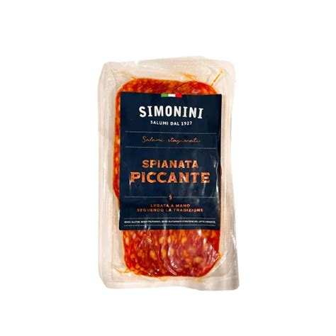 Spianata Piccante Pikantne Salami Plastry G