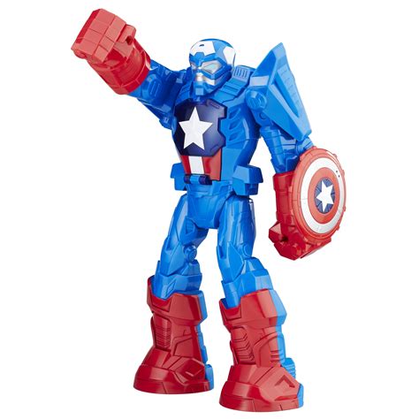 Playskool Heroes Marvel Super Hero Adventures Mech Armor Captain