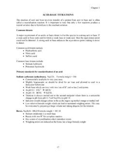 ACID BASE TITRATIONS Cffet Net Acid Base Titrations Cffet Net Pdf