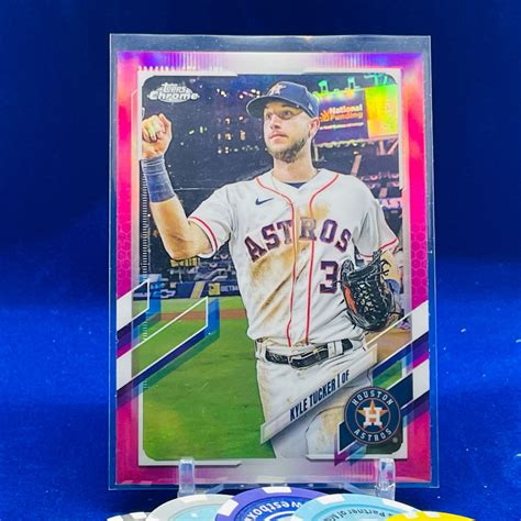 Kyle Tucker 2021 Topps Chrome Pink Refractor Houston Astros