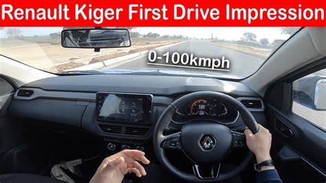 2021 Renault Kiger First Drive Impression Aayush Ssm YouTube