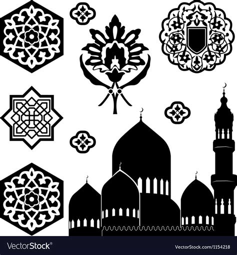 Islamic Ornament Vector Satu Trik