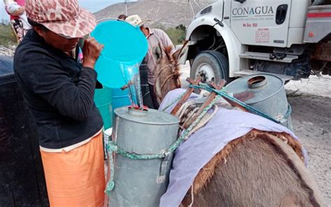 San Luis Potosí Ha distribuido Conagua más de 2 millones de litros de