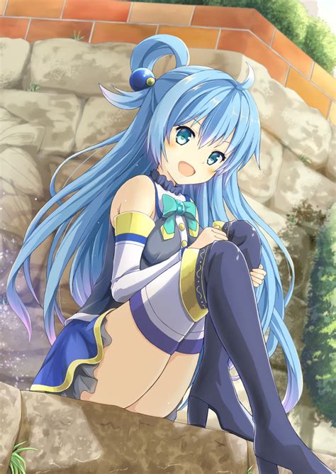 Aqua Konosuba Kono Subarashii Sekai Ni Shukufuku Wo Mobile Wallpaper By Bluekalmia