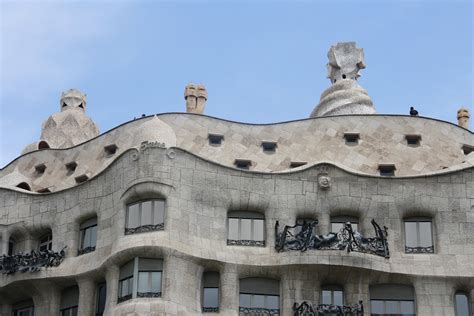 La Pedrera Casa Milà ein Gebäude von Gaudí Aerobús Barcelona