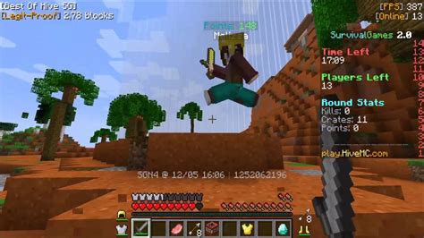 Minecraft Hive Survival Games Kills Des Tages 1205 15052020