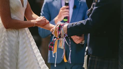 Handfasting Ceremony Example The Traditional Scottish Practice Of