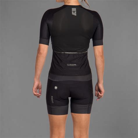 Camisa Ciclismo Woom Carbon Black Legend Feminina Woom Loja