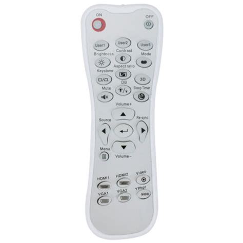 New Replace Remote Control For Optoma Projector Hd Gt Hd X