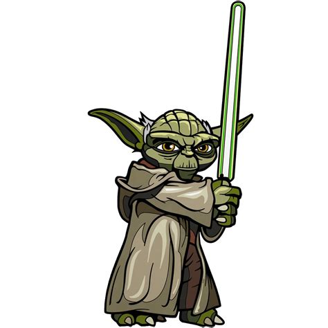 Star Wars Yoda Cartoon