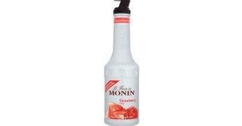 Monin Strawberry Fruit Puree Mix 1l 1ltr • Se Pris