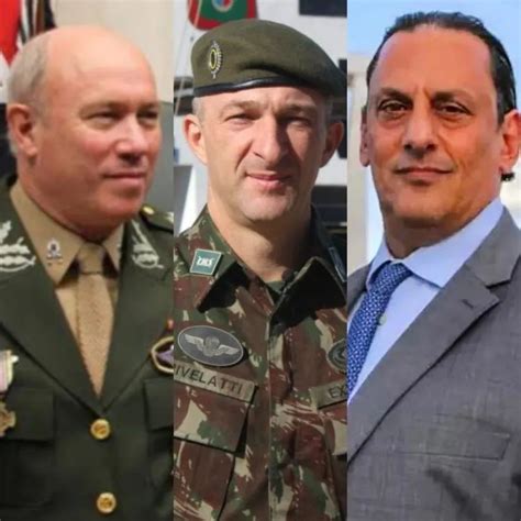 Shared Post O General Do Exército Mauro César Lourena Cid O Tenente Osmar Crivelatti E O