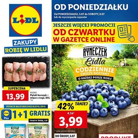 Lidl Gazetka Od Lipca Bardzolubie Pl