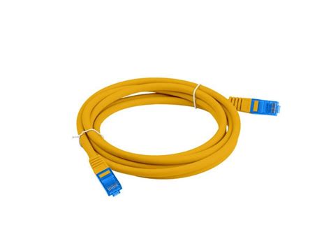 Patchcord Kat A S Ftp Lszh Cca M Pomara Czowy Fluke Passed Lanberg