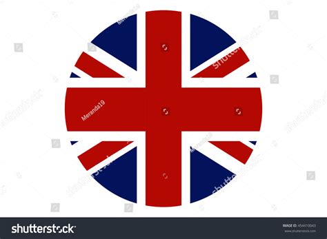 United Kingdom Flag Round Icon Uk Stock Vector (Royalty Free) 454410043 | Shutterstock