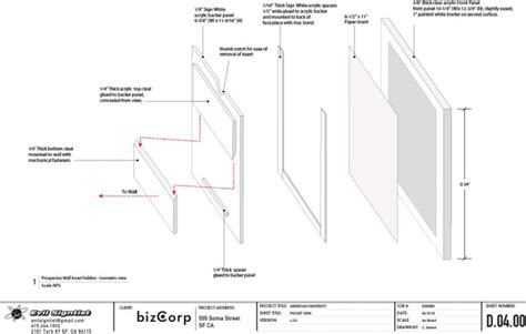 Create A Shop Drawing Page For Your Signage Project By Korntee Fiverr